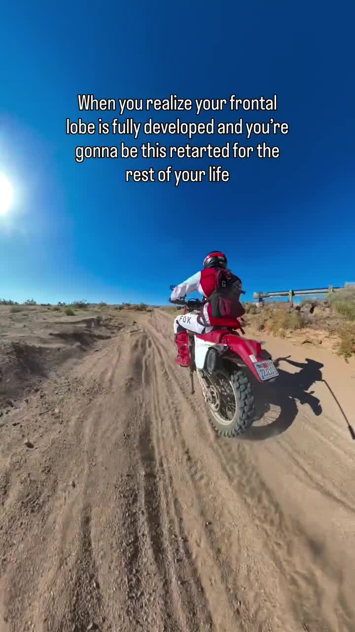 1.1K views · 1K reactions | Might as well enjoy being restarted  #offroad #dirtbike #enduro #dualsport #reels | Cody Schabow